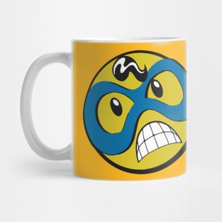 Super Hero Smiley Mug